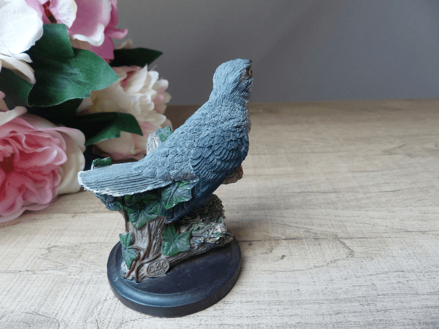 The Country Bird Collection - le Coucou - Figurine Oiseau en Résine Peint à la Main Vintage 2002
